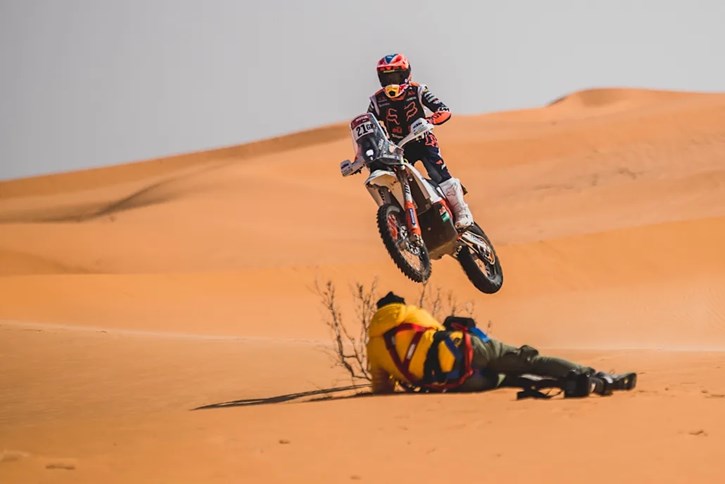 Ο Rookie Daniel Sanders σημείωσε τον 3ο καλύτερο χρόνο © FLAVIEN DUHAMEL/RED BULL CONTENT POOL